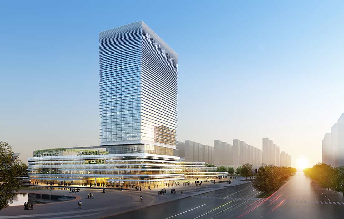 苏州工业园区体育中心工程