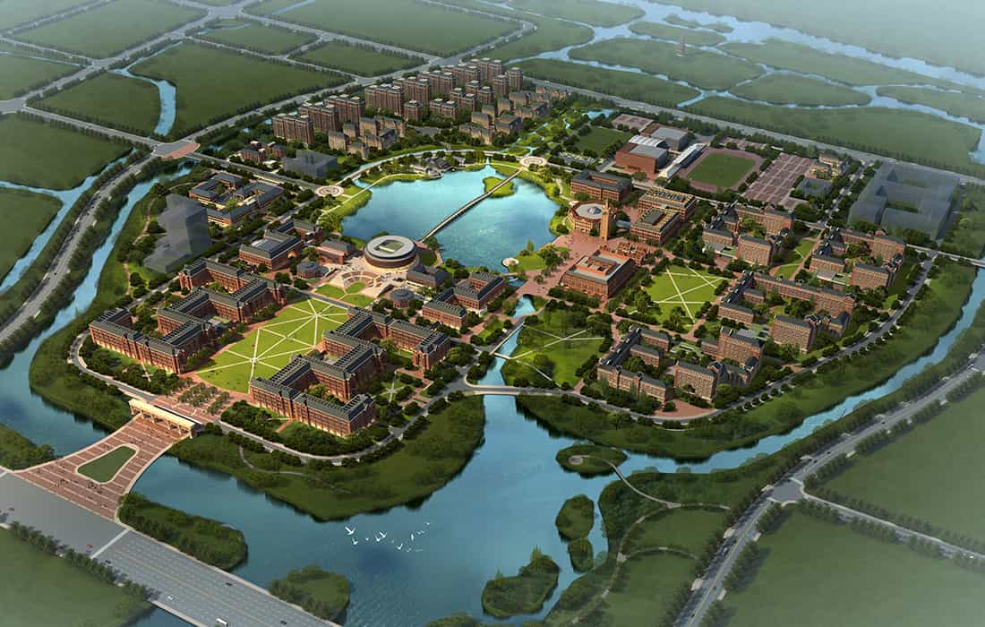 浙江大学国际联合开元体育（海宁国际校区）工程