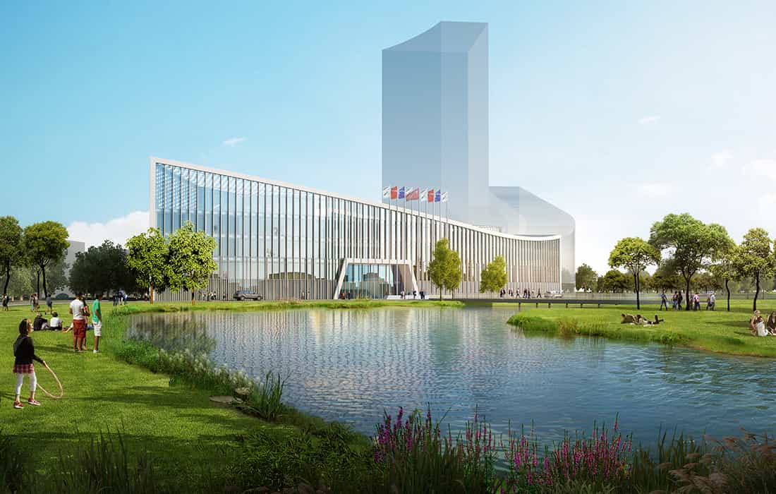 南方科技大学会堂顶工程