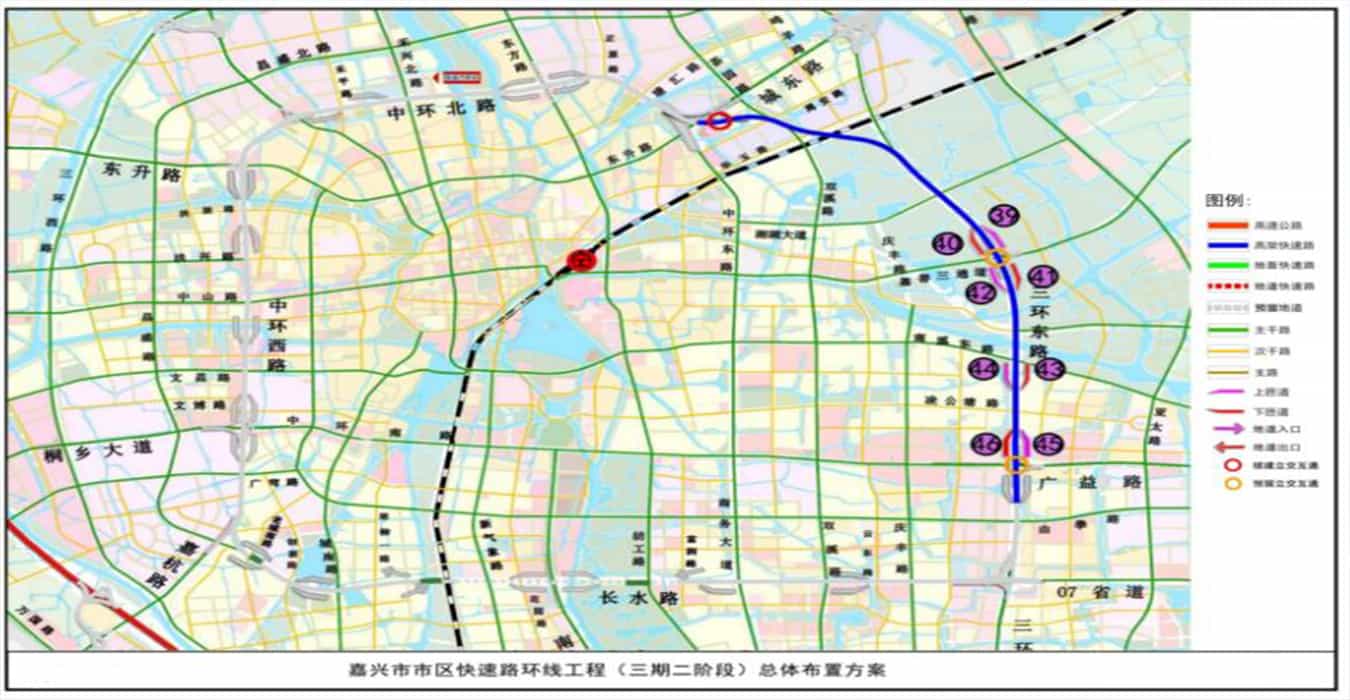 嘉兴市市区快速路环线工程（三期二阶段）