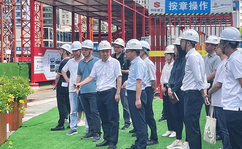 杭州市余杭区副区长一行莅临深圳市文化馆新馆项目调研