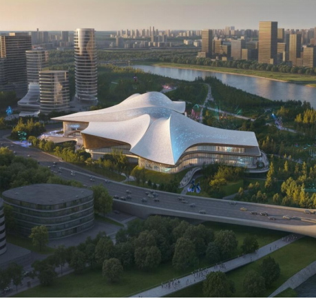 水韵“青春之城”EOD项目—曹娥江文化艺术中心